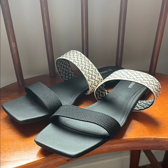 NWOT Vivaia Square-Toe Slide Sandal (Maya) Size 43 - Picture 2 of 10